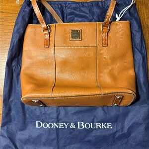 Dooney & Bourke Caramel Leather Tote